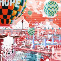 The Gift masterplan for Paris, Texas, by Bartlett graduate Vilius Vizgaudis