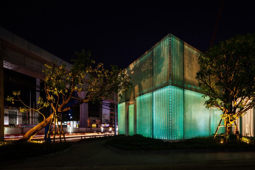 The Glass Fortress in Bangkok, Thailand, by Archismith