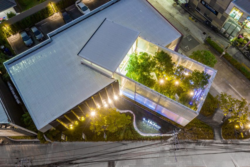 The Glass Fortress in Bangkok, Thailand, by Archismith