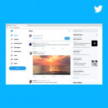 Twitter website redesign