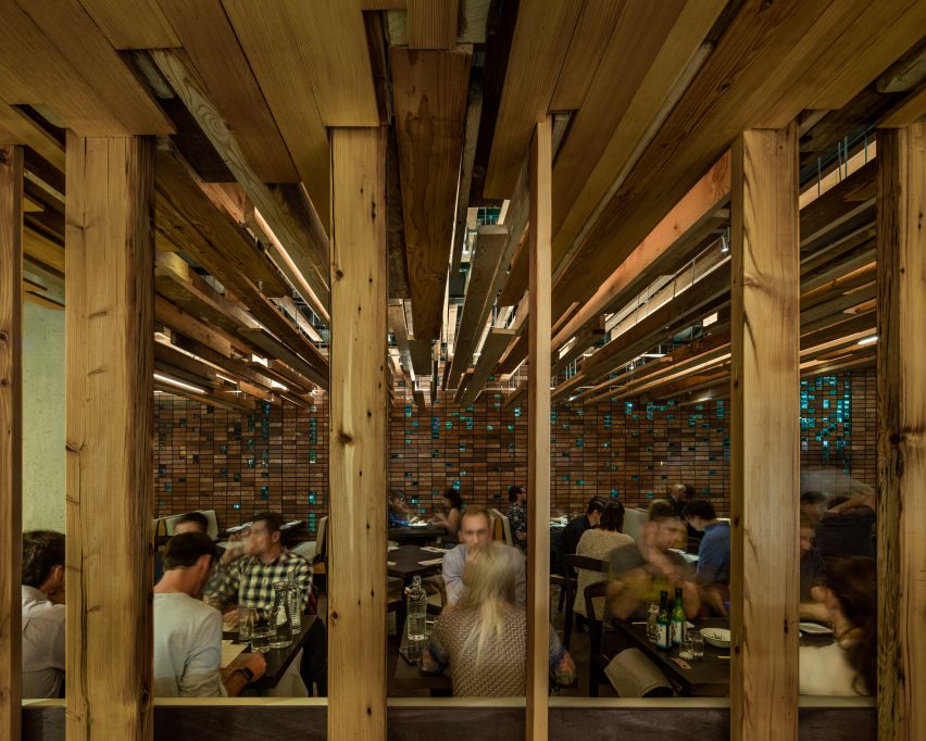 Uchi restaurant and greenhouse in Denver, Colorado by Tres Birds Workshop