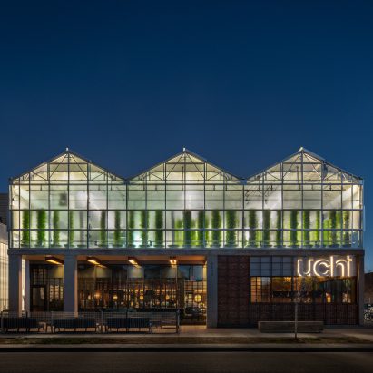 Uchi restaurant and greenhouse in Denver, Colorado by Tres Birds Workshop