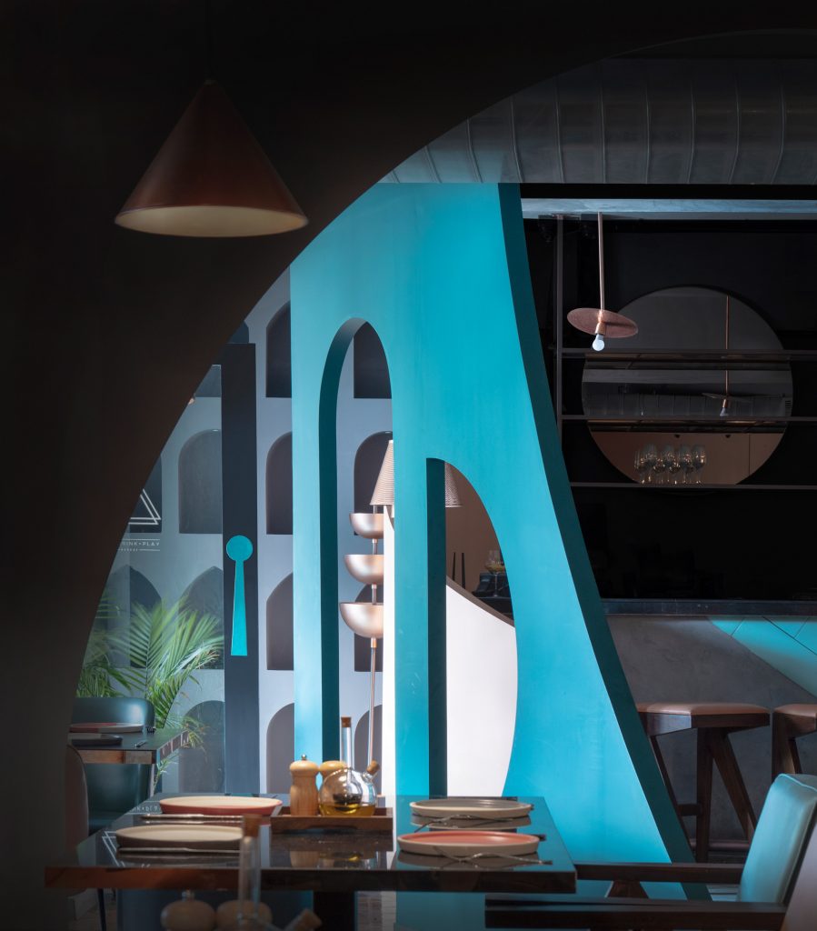 Unlocked Bar & Kitchen in Gurugram, designed by Renesa