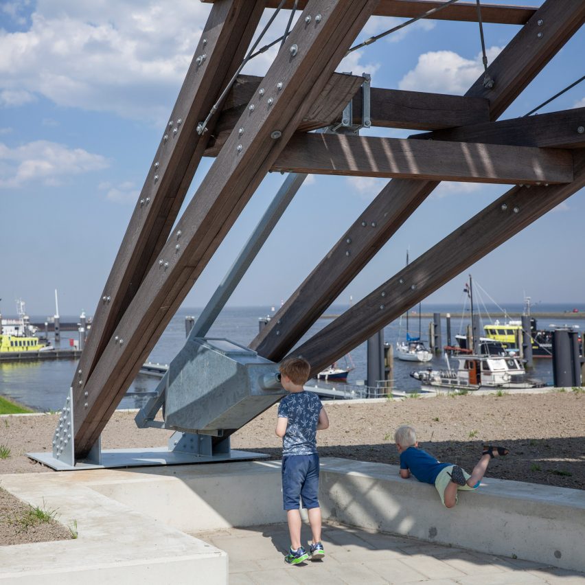 Viewpoints at Lauwersmeer National Park by Vector-I Architects