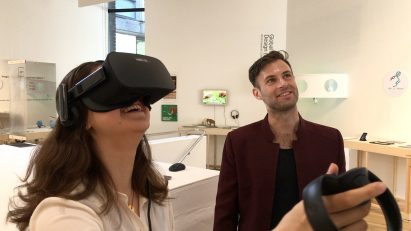 Volta is a virtual reality audio production tool by Royal College of art graduate Alex Kane