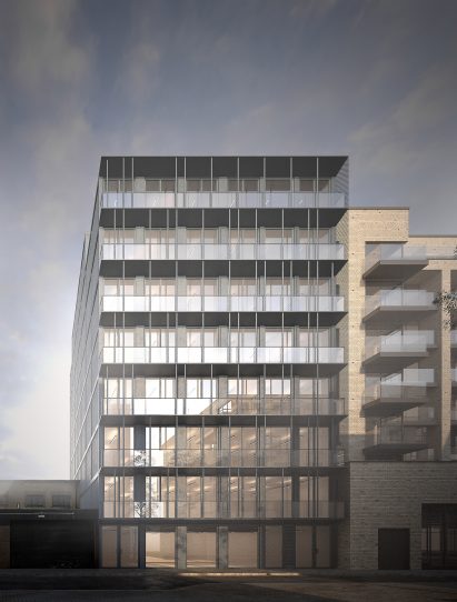 World's tallest shipping-container building: Vallance Road in Whitechapel, east London by Patalab Architecture