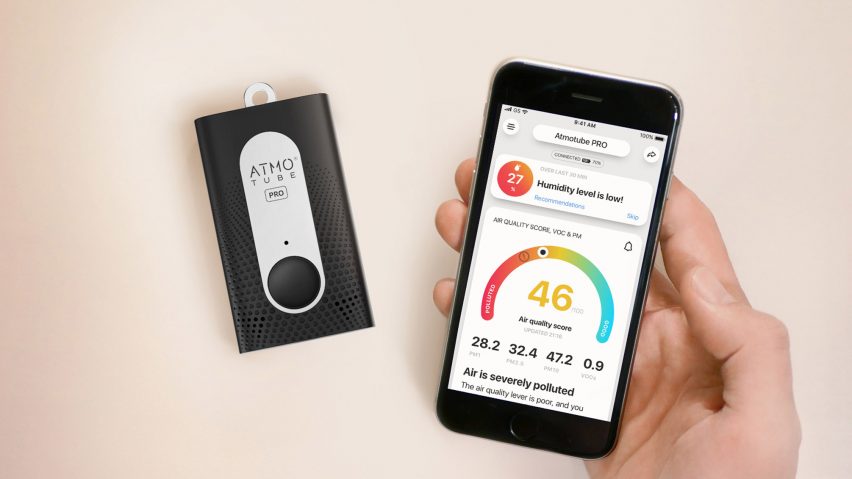 Atmotube air quality tracker