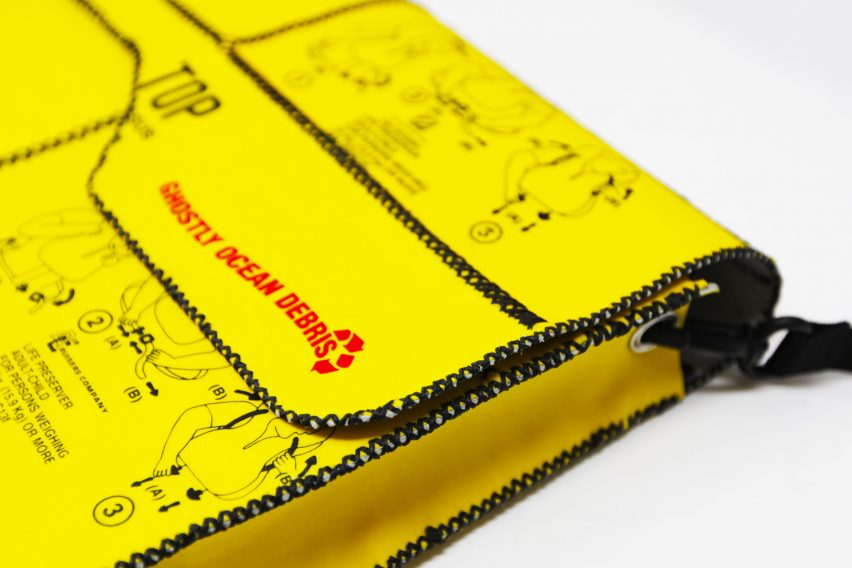 Ghostly Ocean Debris Harry Jones refugee life jacket