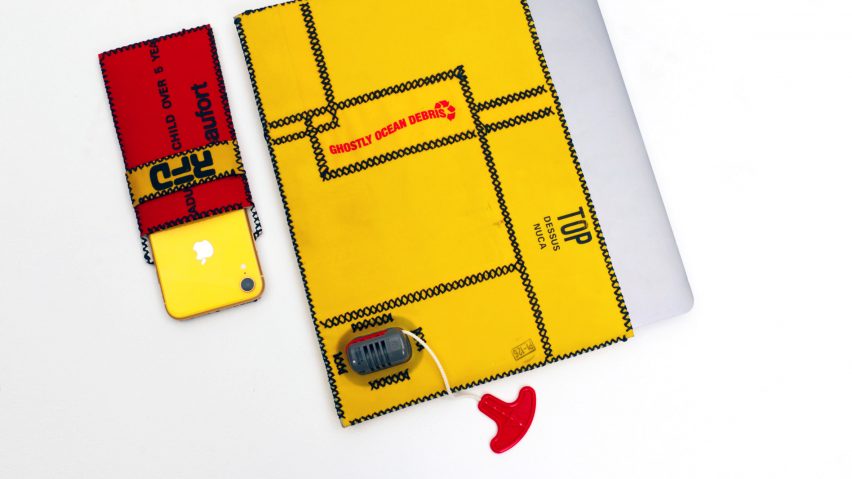 Ghostly Ocean Debris Harry Jones refugee life jacket