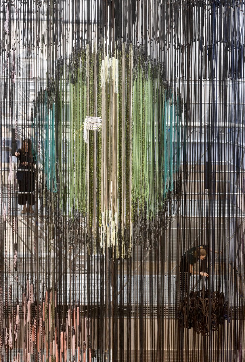 Hella Jongerius Interlace Textile Research exhibition