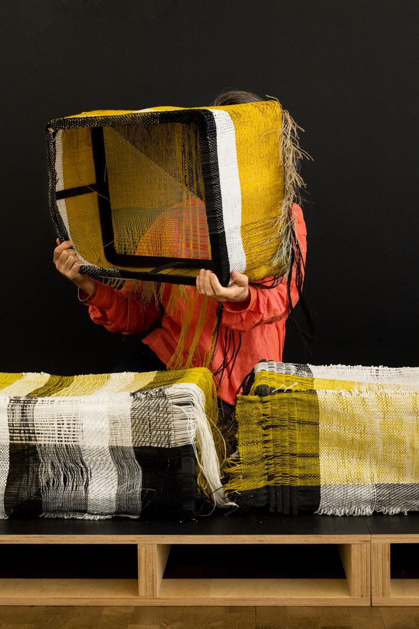 Hella Jongerius Interlace Textile Research exhibition