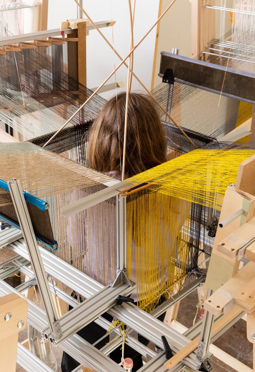 Hella Jongerius Interlace Textile Research exhibition