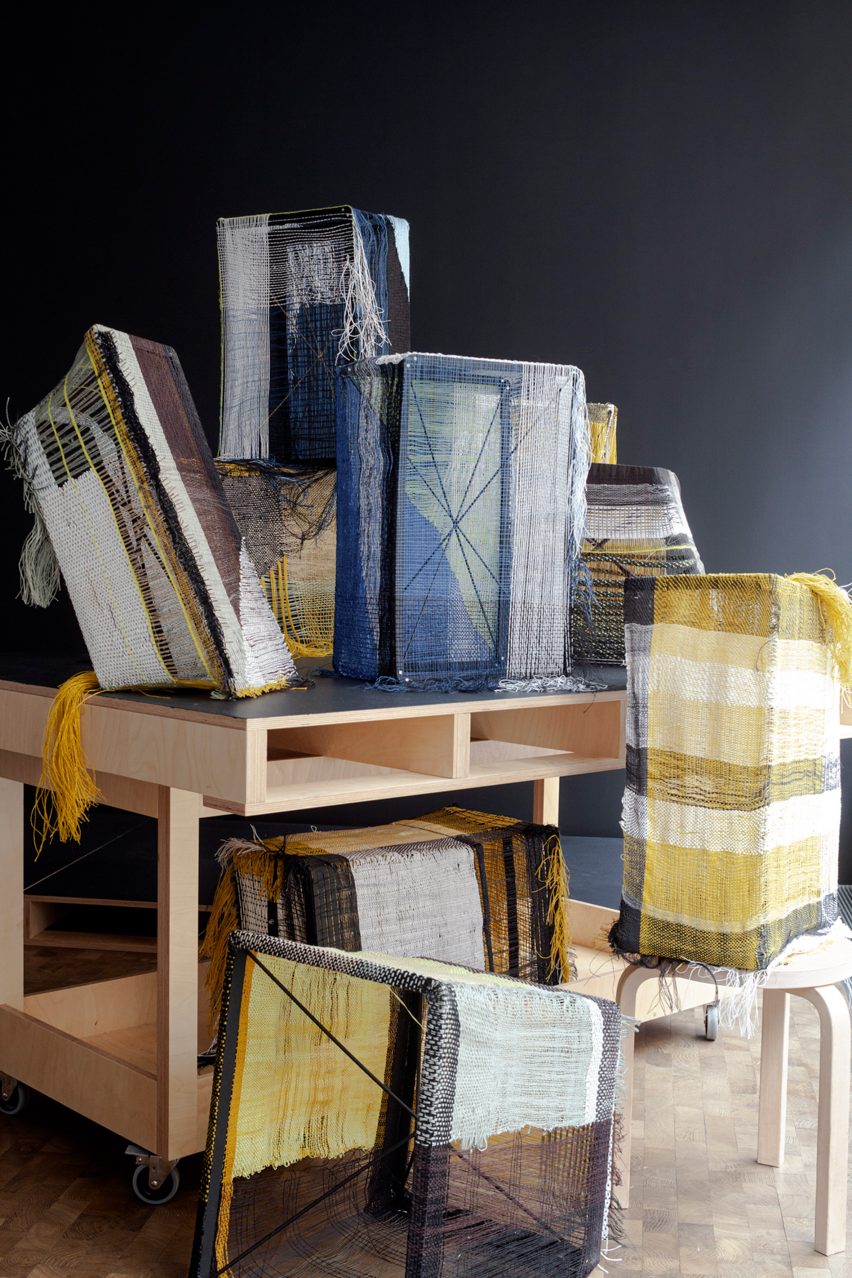 Hella Jongerius Interlace Textile Research exhibition