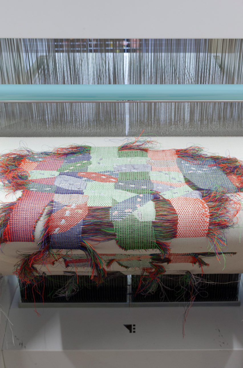 Hella Jongerius Interlace Textile Research exhibition