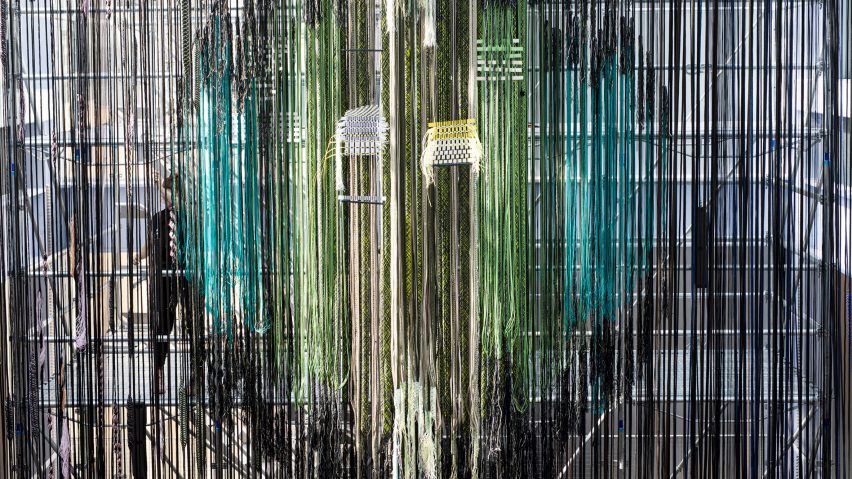 Hella Jongerius Interlace Textile Research exhibition