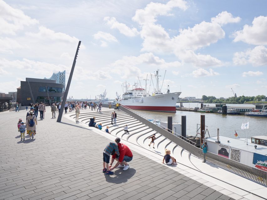 Niederhafen River Promenade by Zaha Hadid Architects