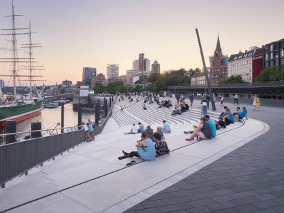 Niederhafen River Promenade by Zaha Hadid Architects