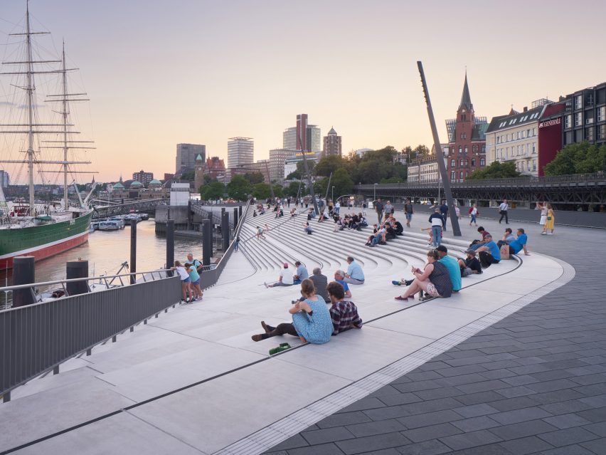 Niederhafen River Promenade by Zaha Hadid Architects