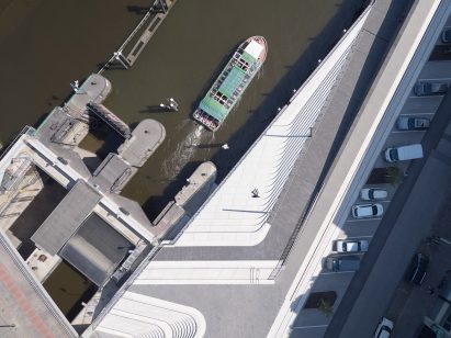 Niederhafen River Promenade by Zaha Hadid Architects