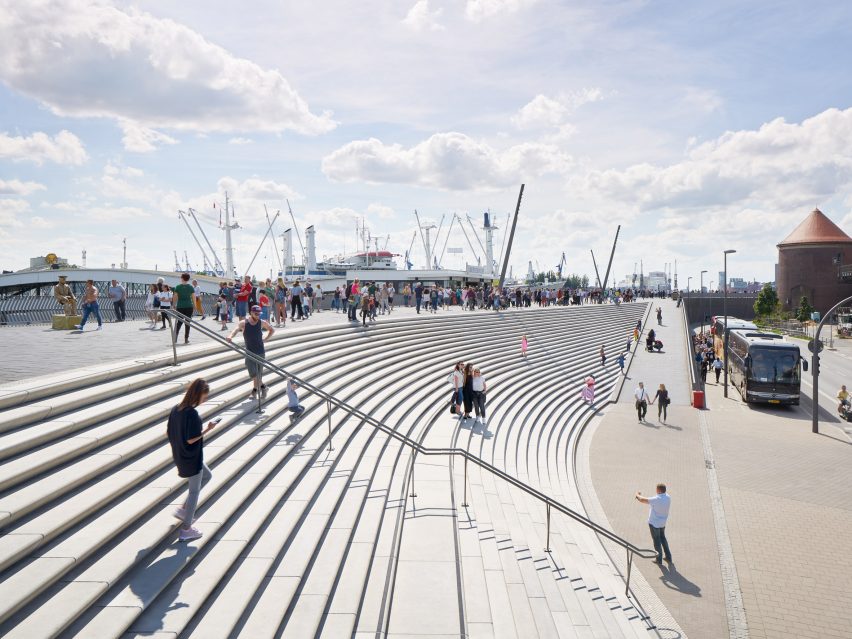 Niederhafen River Promenade by Zaha Hadid Architects