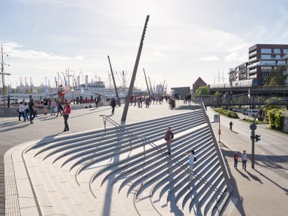 Niederhafen River Promenade by Zaha Hadid Architects