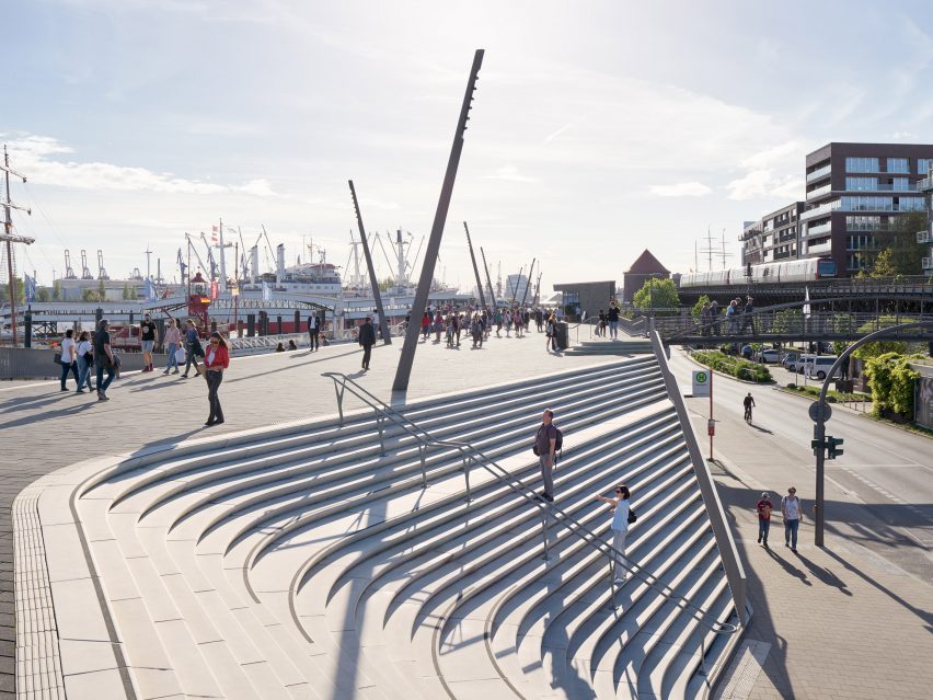 Niederhafen River Promenade by Zaha Hadid Architects