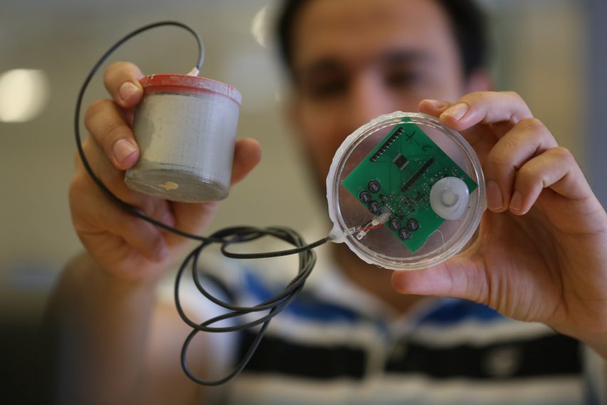 MIT underwater sensor Piezo-Acoustic Backscatter System