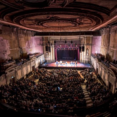 Alexandra Palace Theatre restoration makes a feature of decades of decay