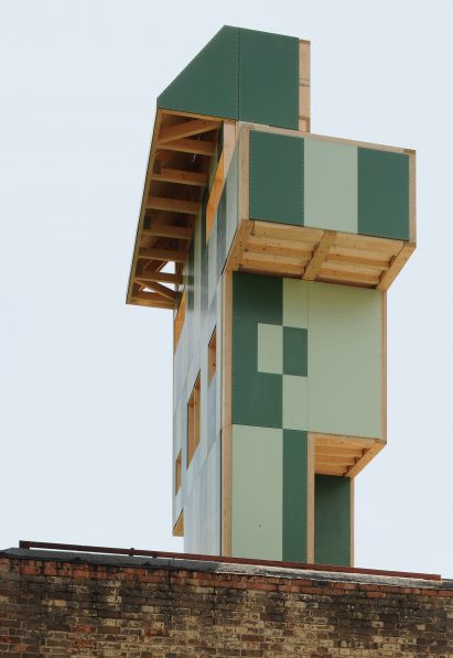 The Potemkin Theatre by Maich Swift Architects in Haggeston London is the third Antepavilion