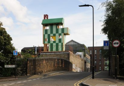 The Potemkin Theatre by Maich Swift Architects in Haggeston London is the third Antepavilion