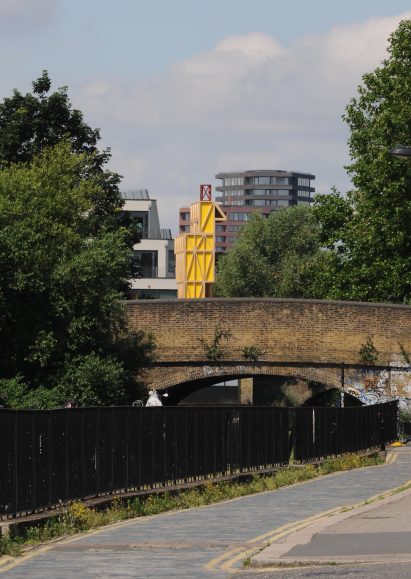 The Potemkin Theatre by Maich Swift Architects in Haggeston London is the third Antepavilion