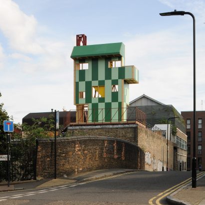 The Potemkin Theatre by Maich Swift Architects in Haggeston London is the third Antepavilion