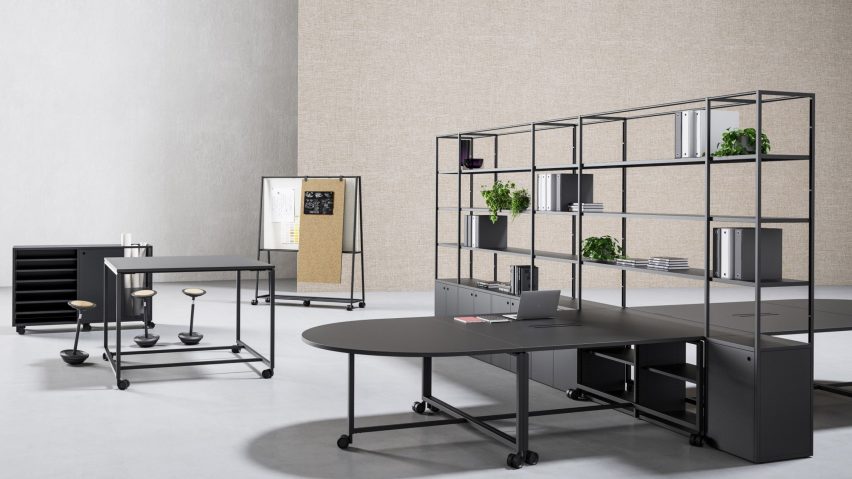 Atelier modular workplace furniture by Gensler
