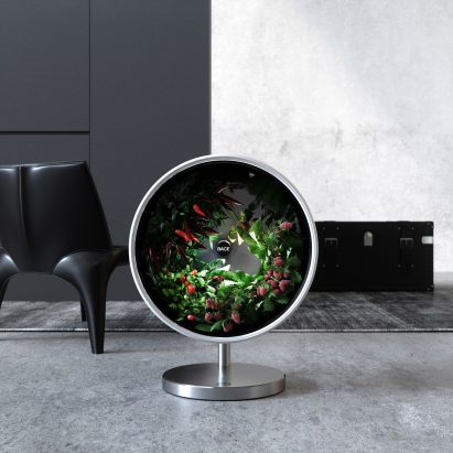 Bace Rotofarm "rotary hyponic" garden by Bace