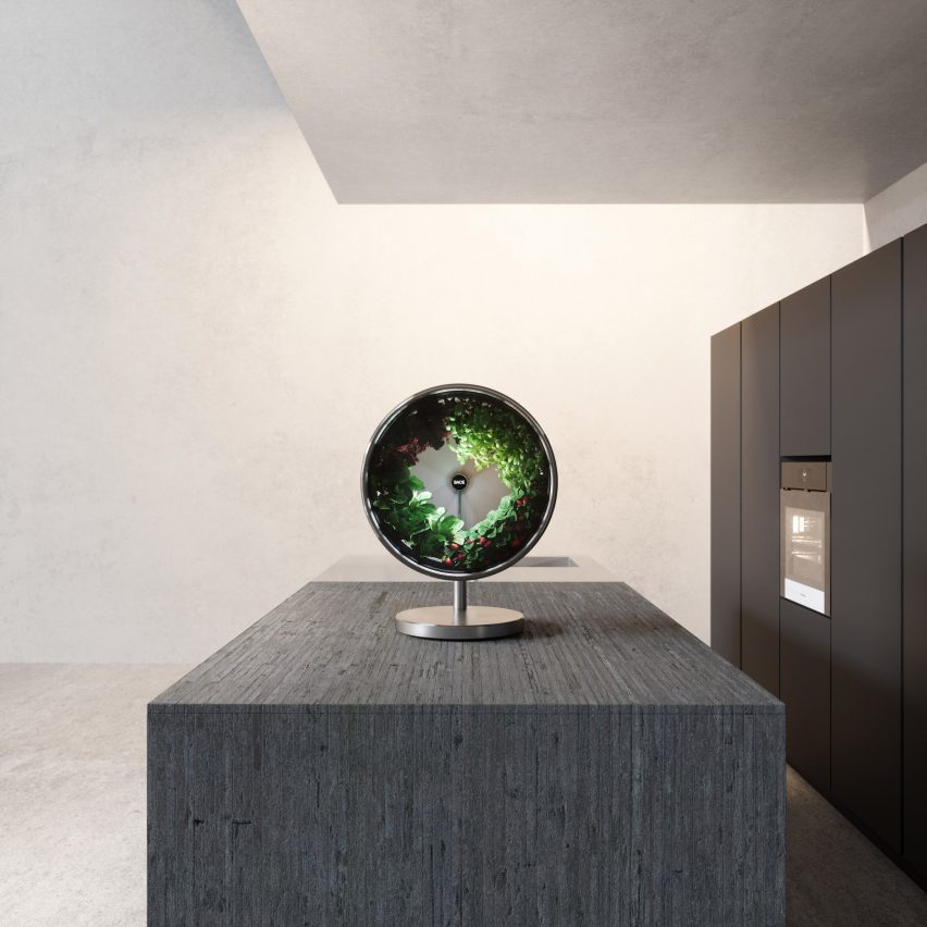 Bace Rotofarm "rotary hyponic" garden by Bace