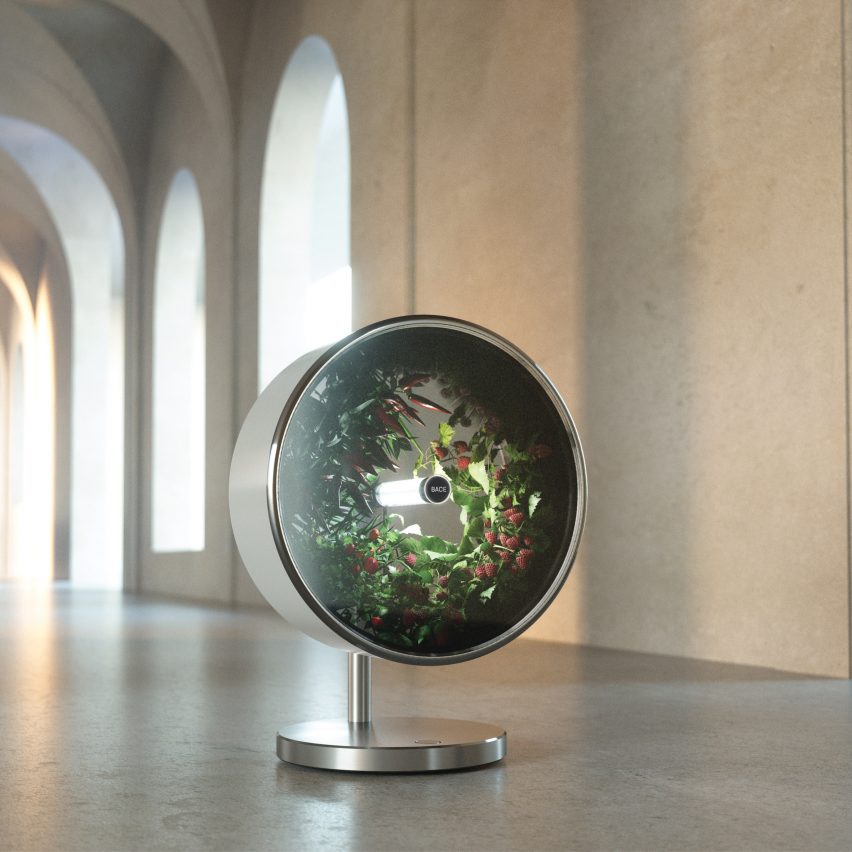 Bace Rotofarm "rotary hyponic" garden by Bace