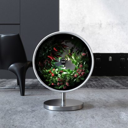 Bace Rotofarm "rotary hyponic" garden by Bace
