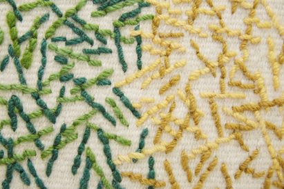 BackStitch rug by Raw Edges for Gan