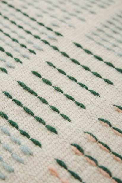 BackStitch rug by Raw Edges for Gan