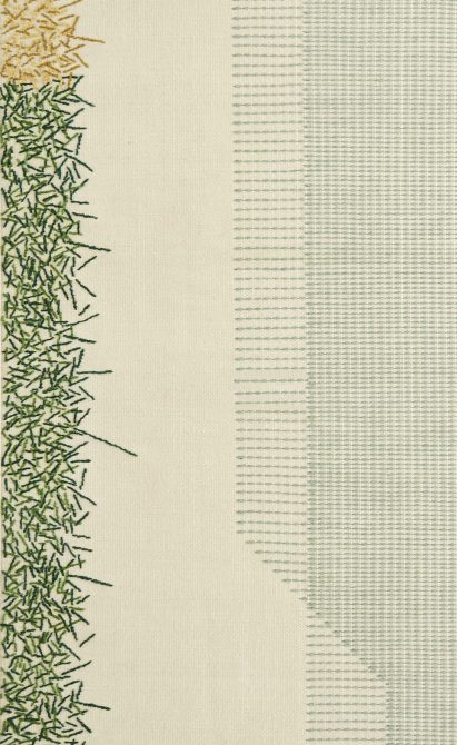 BackStitch rug by Raw Edges for Gan