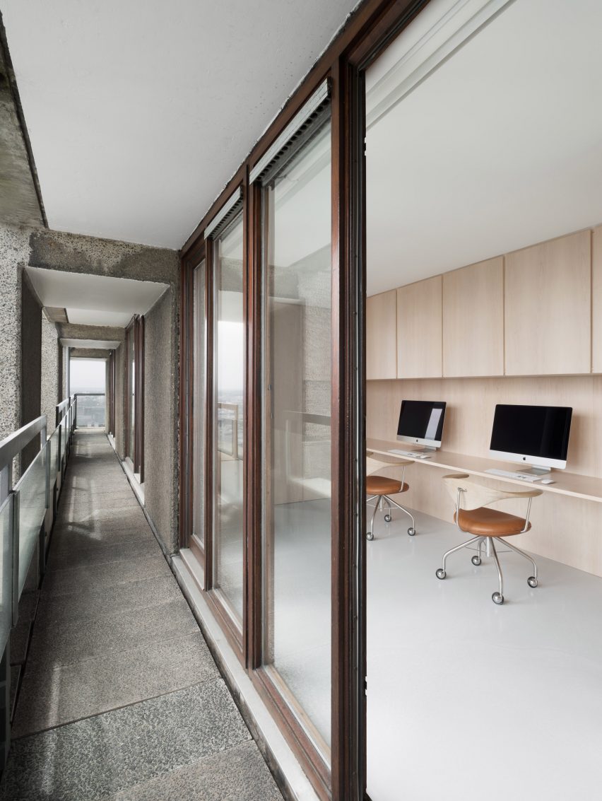 Barbican apartment designed by John Pawson