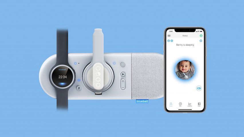 Bluebell baby monitor by Bluebell and Tangerine
