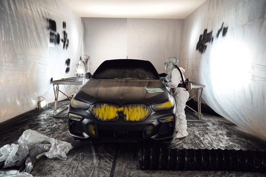 BMW VBX6 Vantablack