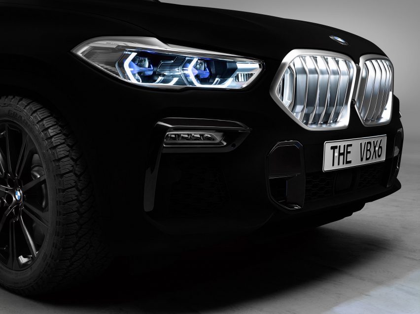 BMW VBX6 Vantablack