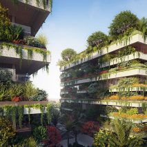 Egypt vertical forest blocks by Stefano Boeri Architetti