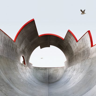 California’s “elaborately designed” concrete skateparks captured by Amir Zaki