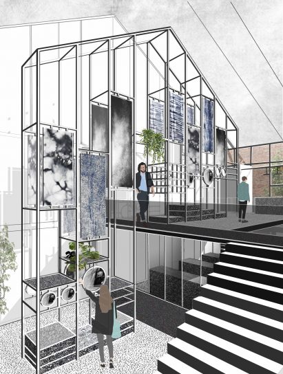 Carbon Capture Facility by Royal College of Art graduate Rhea Adaimi