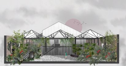 Carbon Capture Facility by Royal College of Art graduate Rhea Adaimi