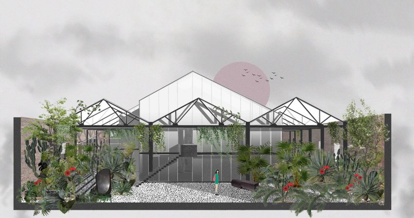 Carbon Capture Facility by Royal College of Art graduate Rhea Adaimi