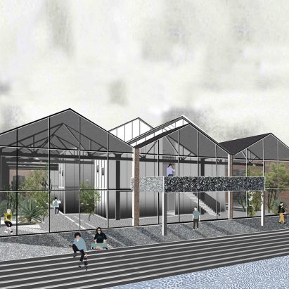 Carbon Capture Facility by Royal College of Art graduate Rhea Adaimi